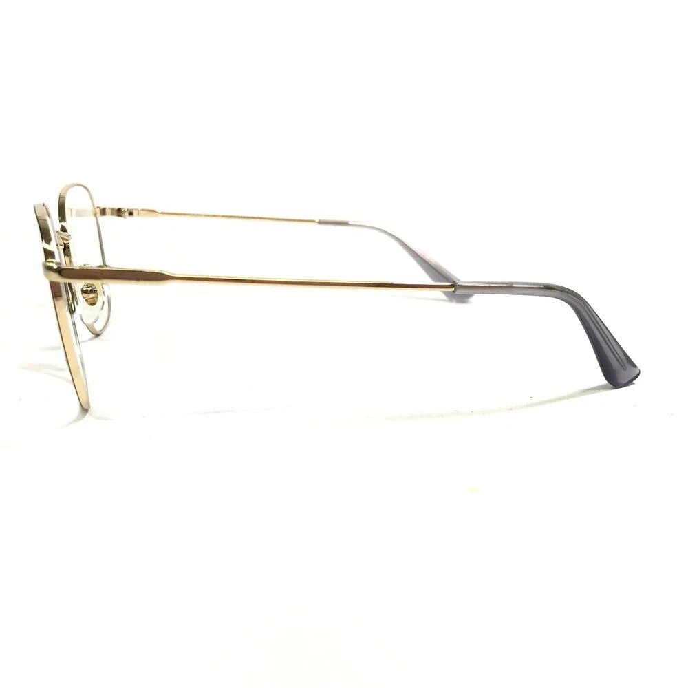 Vogue Eyeglasses Frames VO4178 5140 Purple Gold Oversized Wire Rim 50-18-135